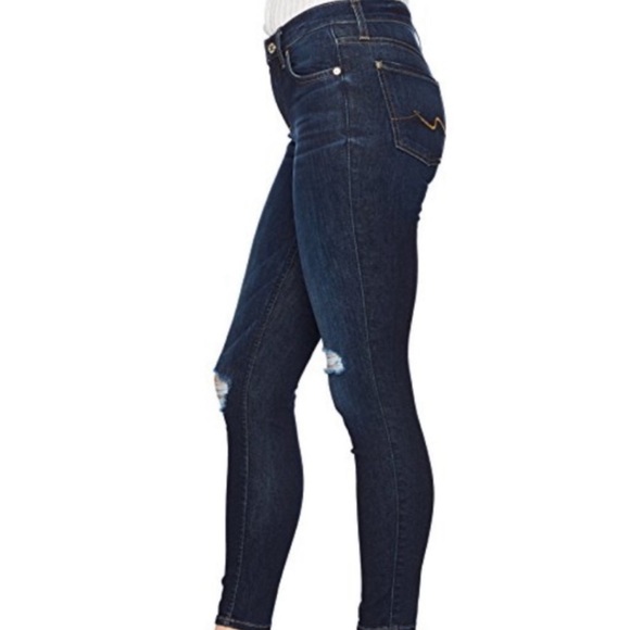 7 for all mankind ankle gwen every fringe hem sz 30 - Picture 2 of 11